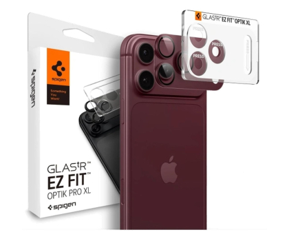 Szkło ochronne do smartfonów Spigen Glass tR EZ Fit Optik Pro XL 1 Pack do iPhone 18 Pro (dark c